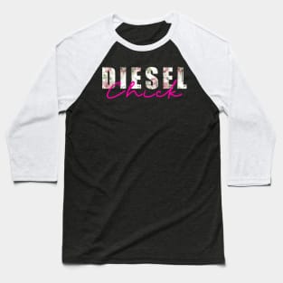 Diesel chick Baseball T-Shirt